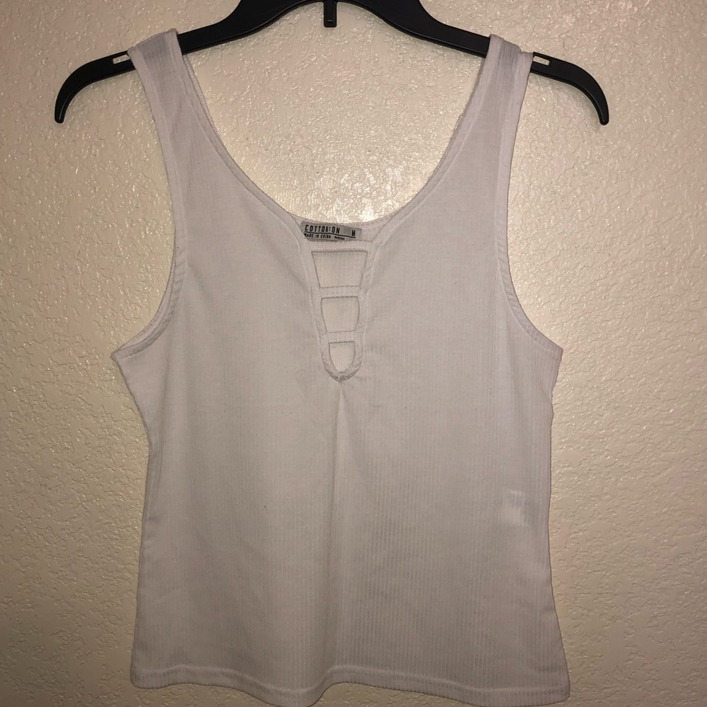 Cotton On- White tank top